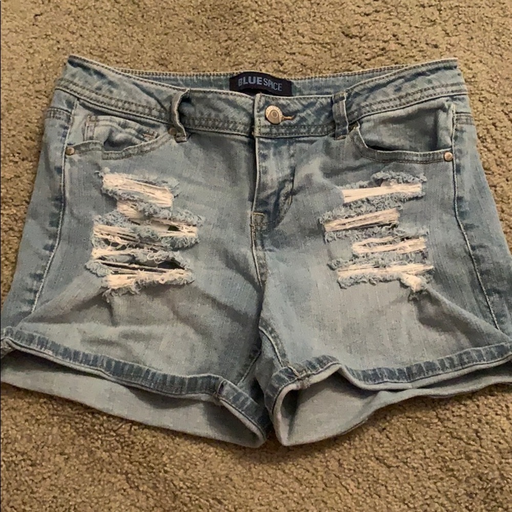 Classic jean shorts